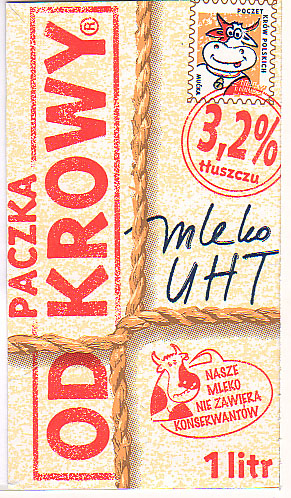 Polen: Paczka Od Krowy - Mleko UHT