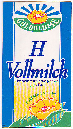 Deutschland: Goldblume - H Vollmilch, haltbar und gut