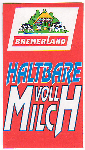 Deutschland: Bremerland - Haltbare Vollmilch