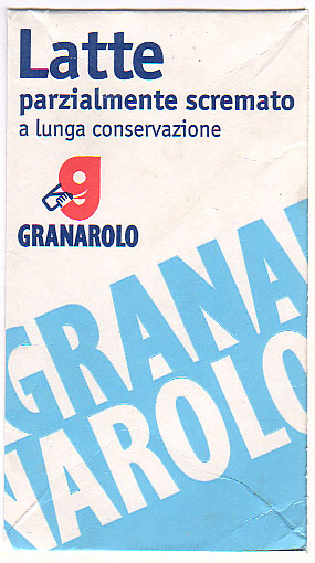 Italien: Granarolo - Latte parzialmente scremato, a lunga conservazione