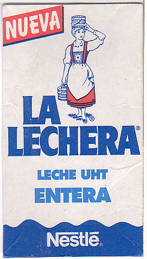Spanien: Nestle - La Lechera, Leche UHT entera