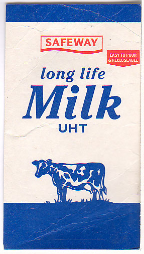Vereinigtes Knigreich: Safeway - Long Life Milk