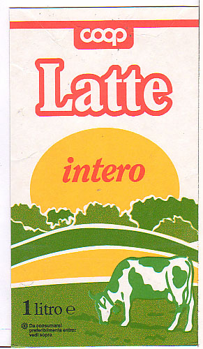 Italien: coop - Latte intero