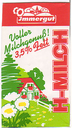 Deutschland: Immergut - H-Milch, voller Milchgenu!