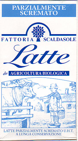 Italien: Fattoria Scaldasole - Latte da Agricoltura Biologica, parzialmente scremato