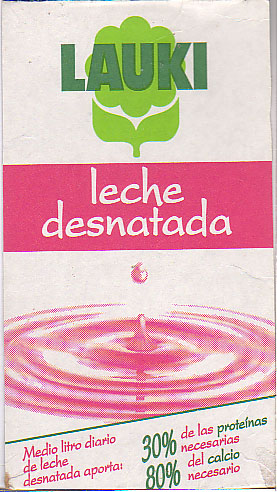 Spanien: Lauki - Leche desnatada